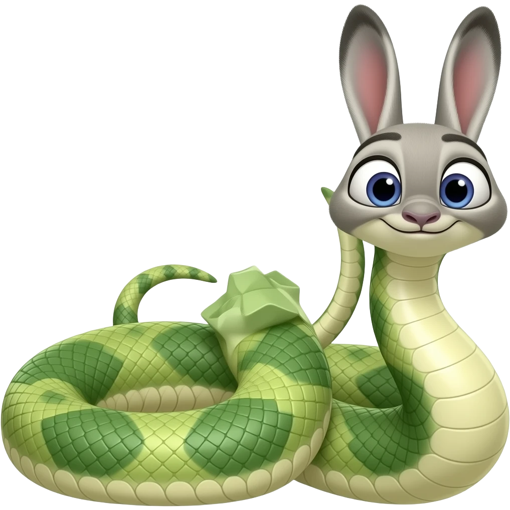 Zootopia snake emoji