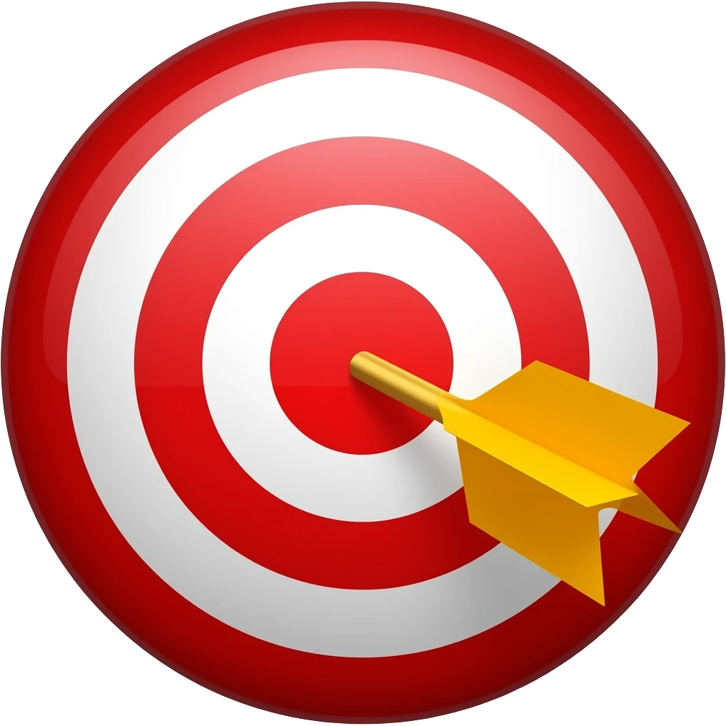 target emoji