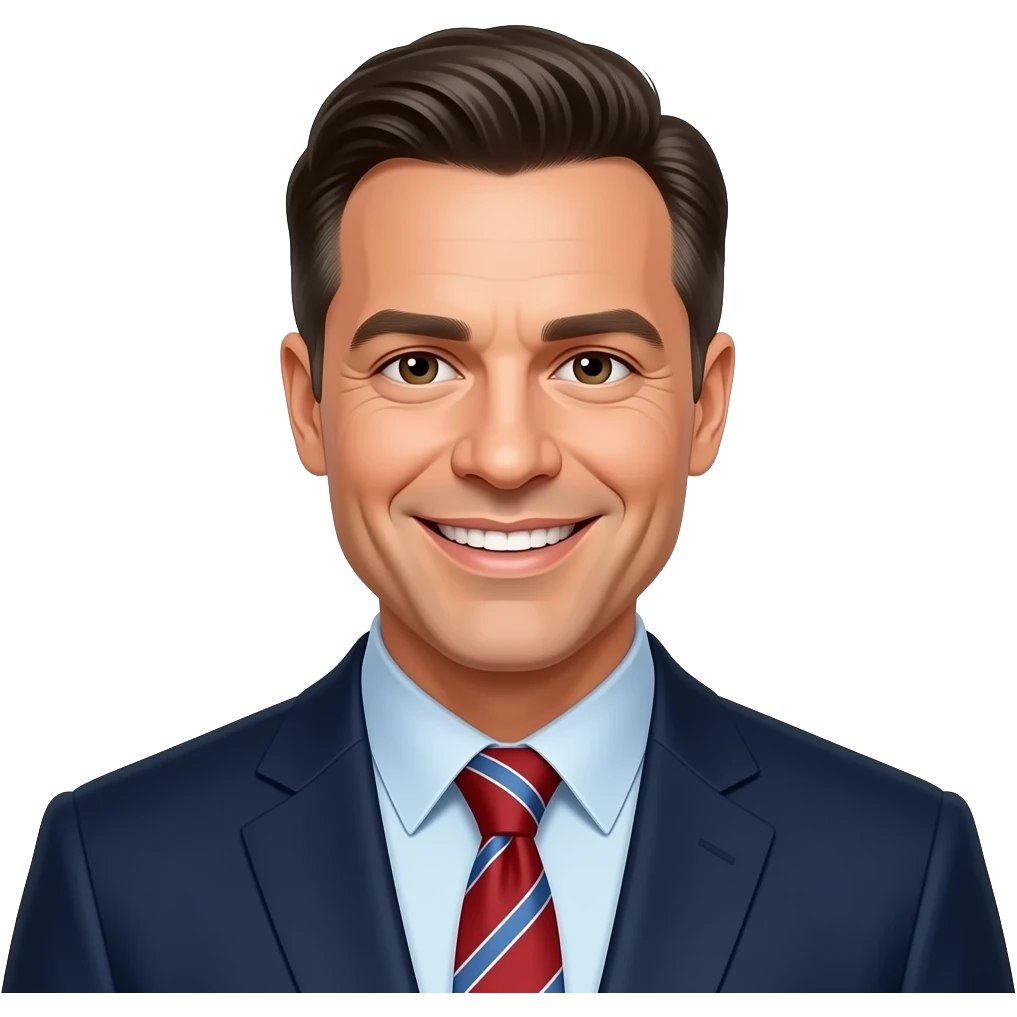 Ben Shapiro smiling confidently emoji