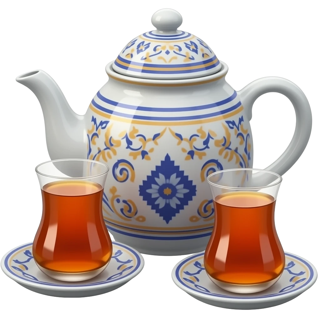Turk çay emoji