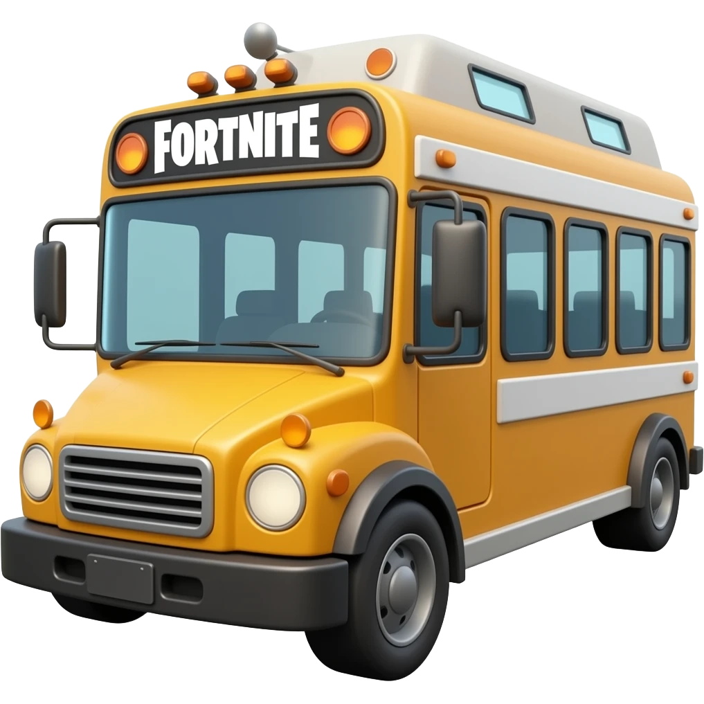 fortnite battle bus emoji