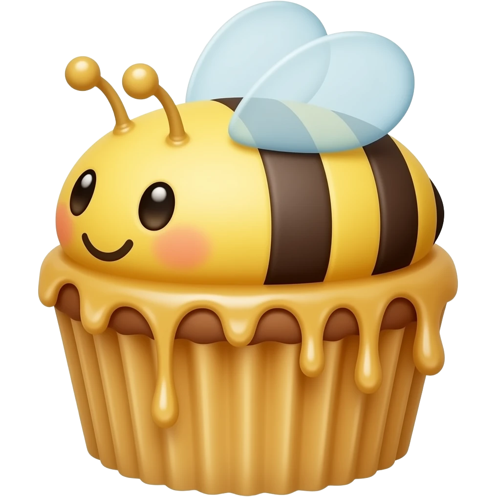 bee cupckae emoji