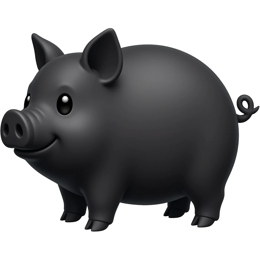 CERDO NEGRO emoji