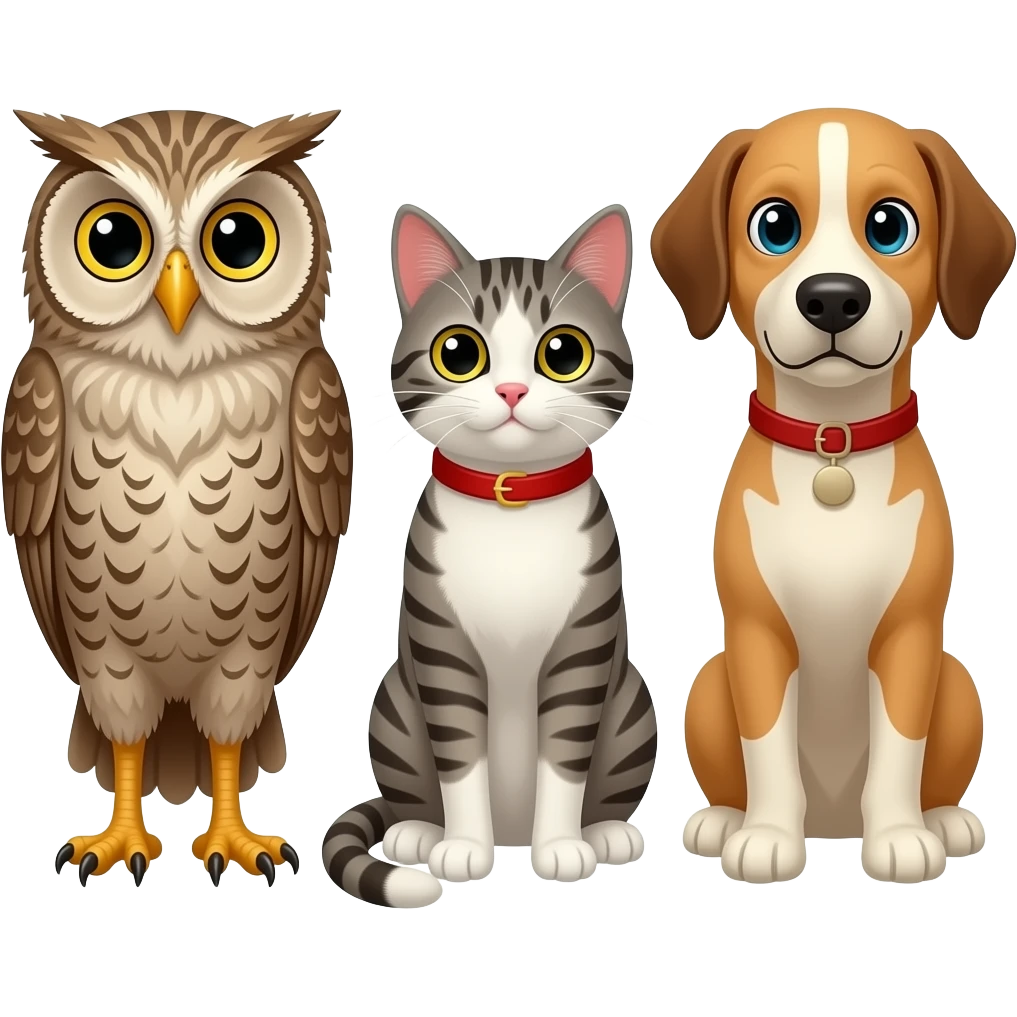 🦉🐈🐕 emoji