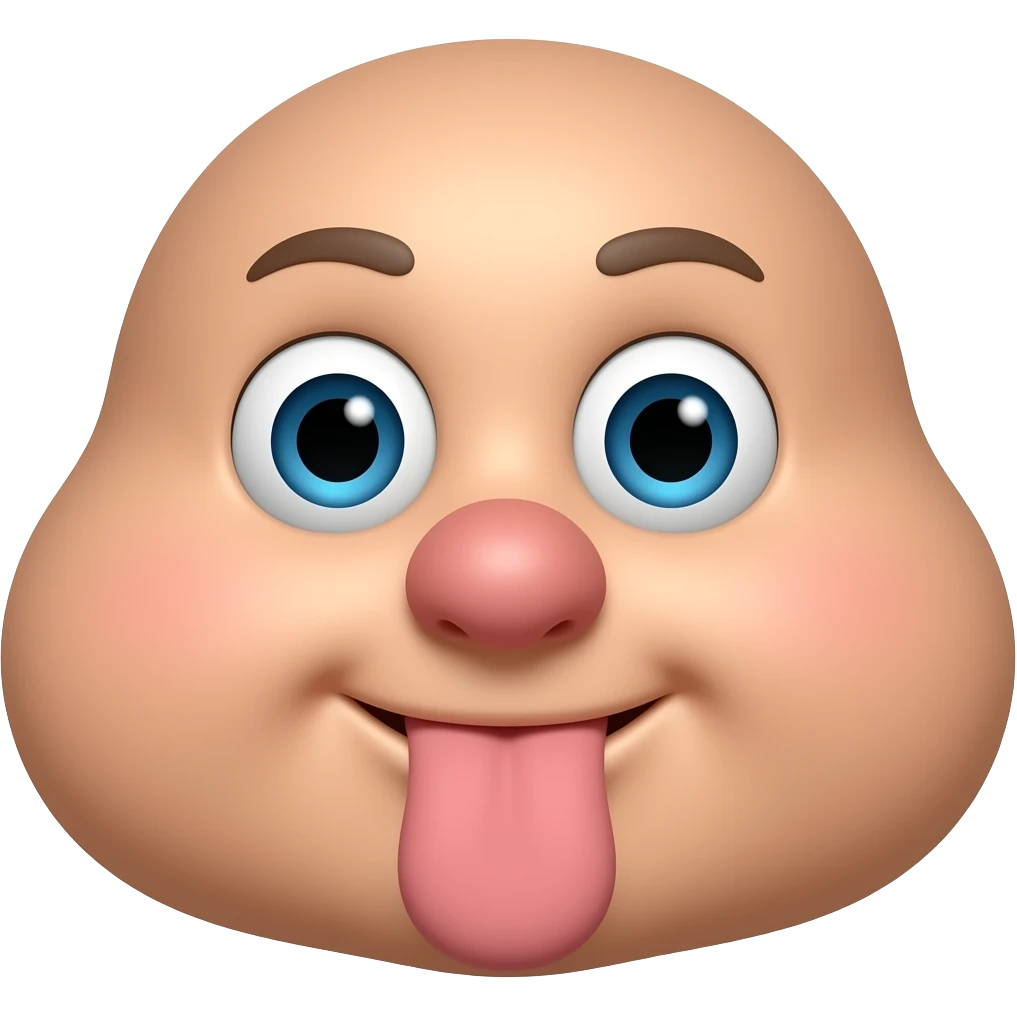 make me an emoji of a face fart emoji