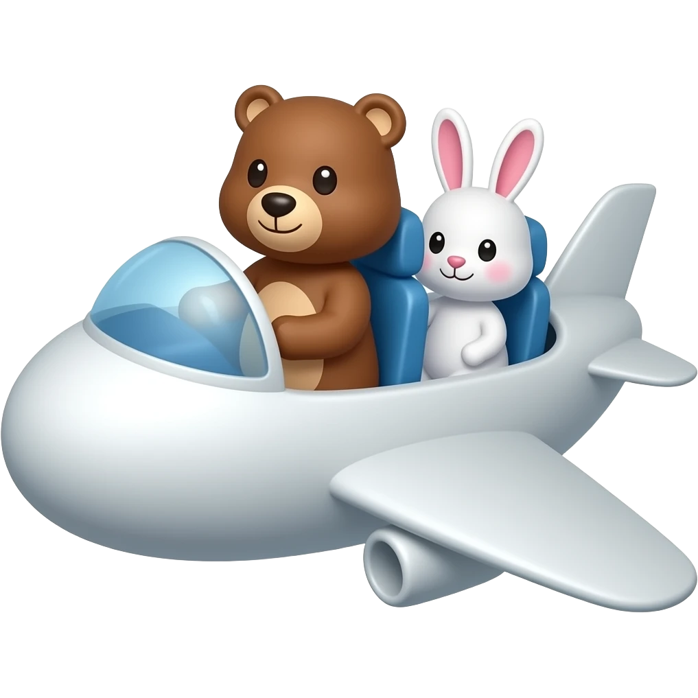 Use this example and create a GIF of brown bear traveling with cute ...