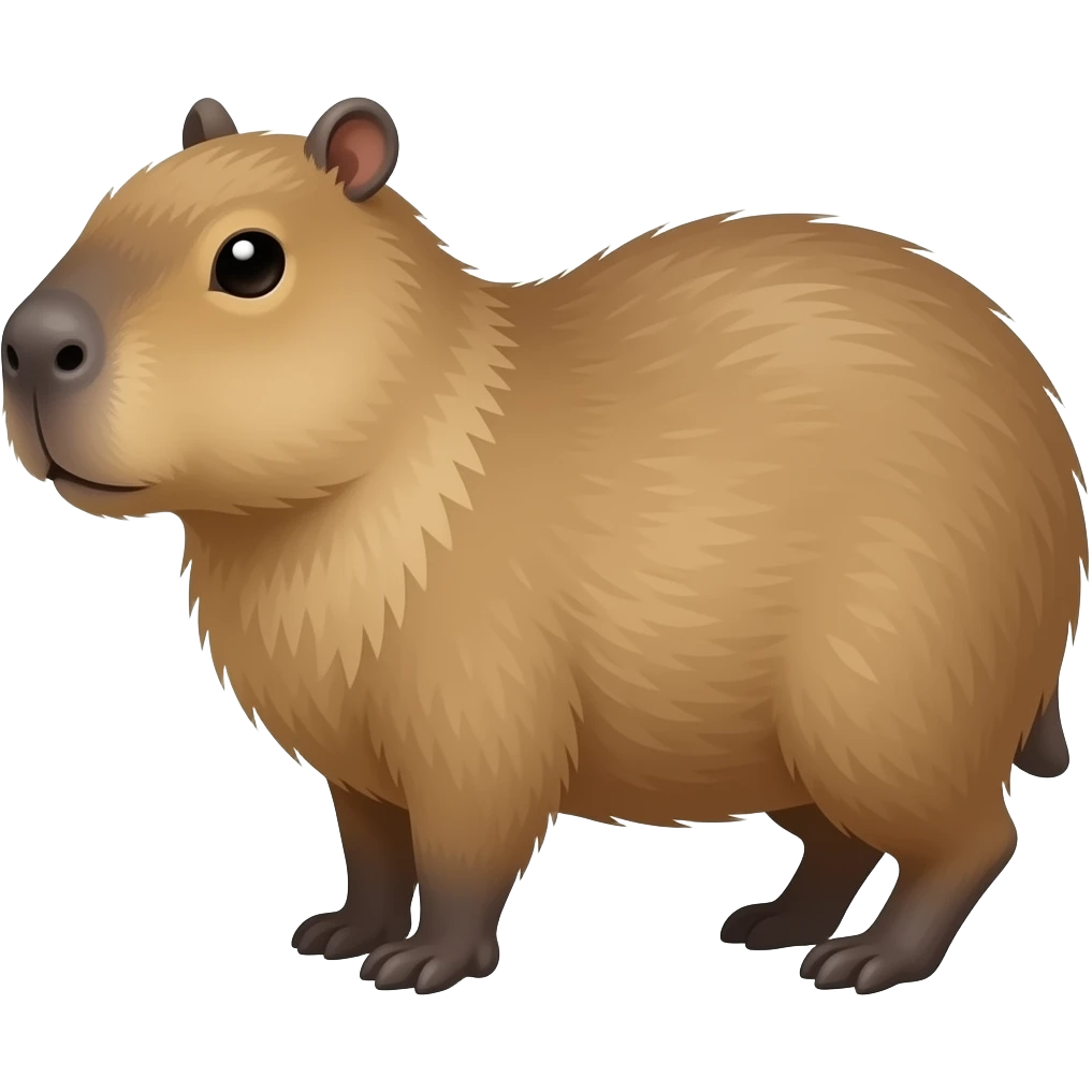 Capybara emoji