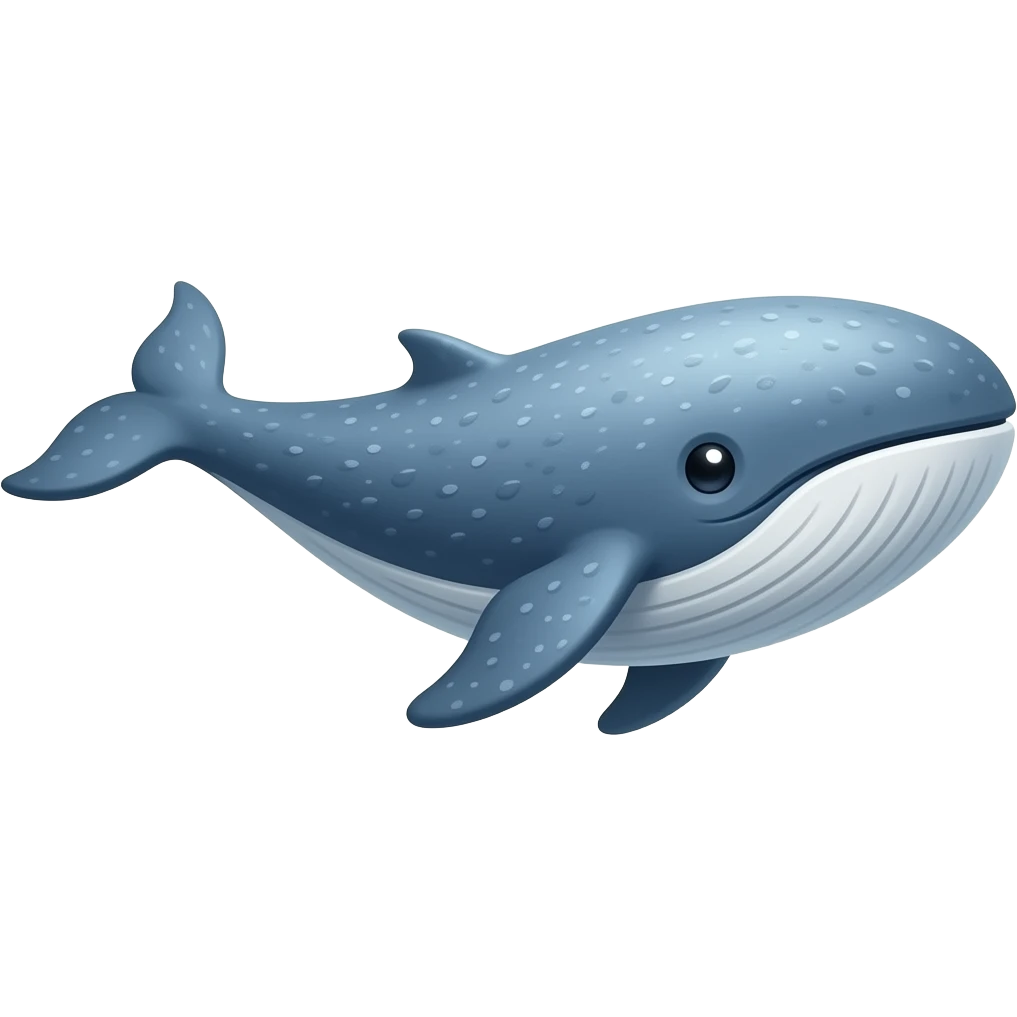 Whale emoji