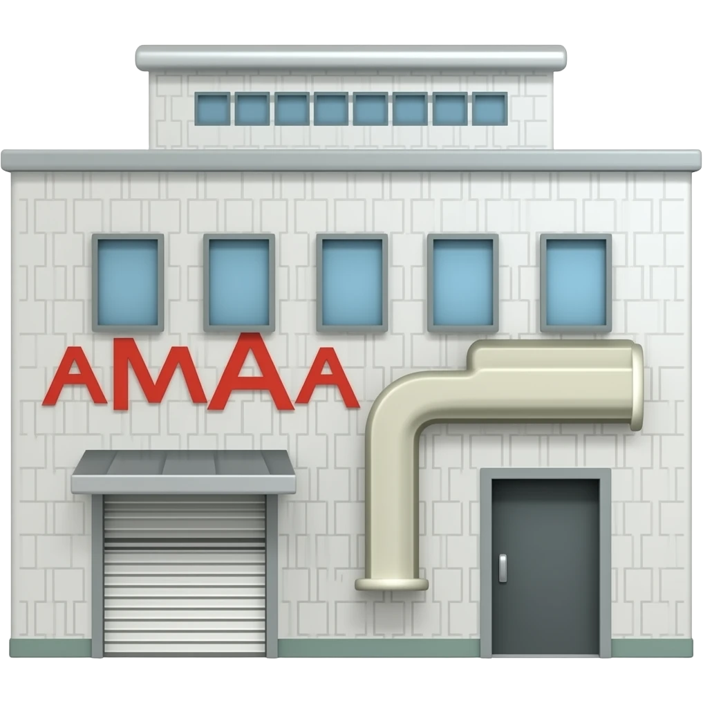 Factory emoji  building no background emoji