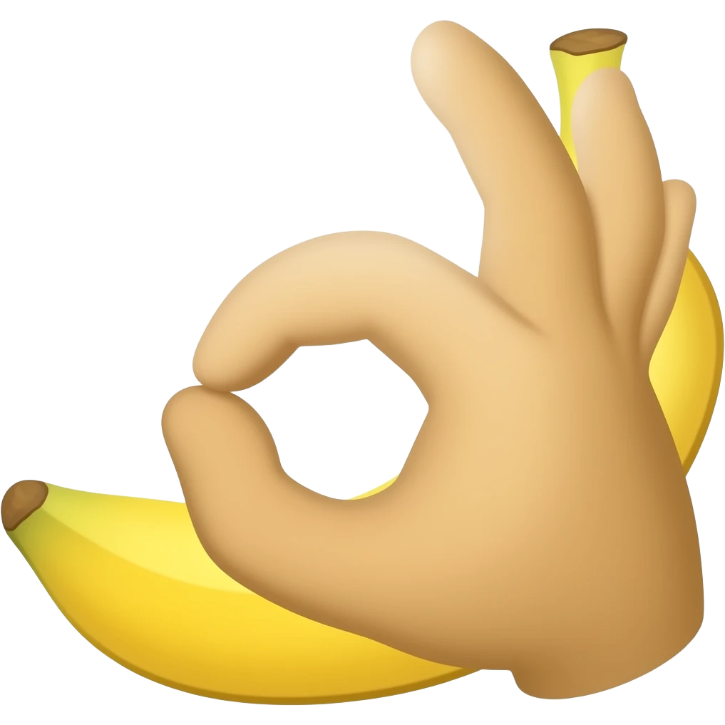🍌👌 emoji