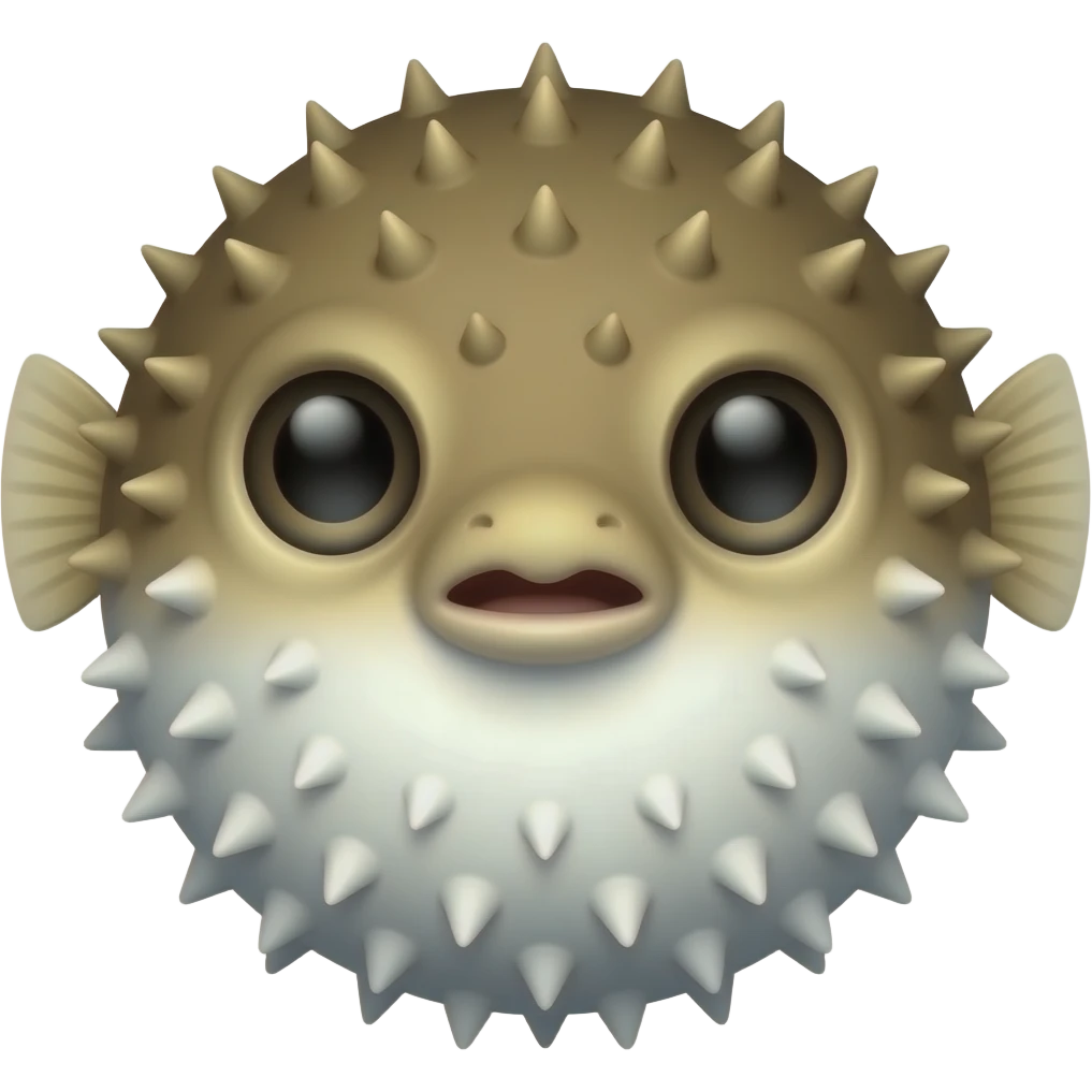 Puffer fish emoji