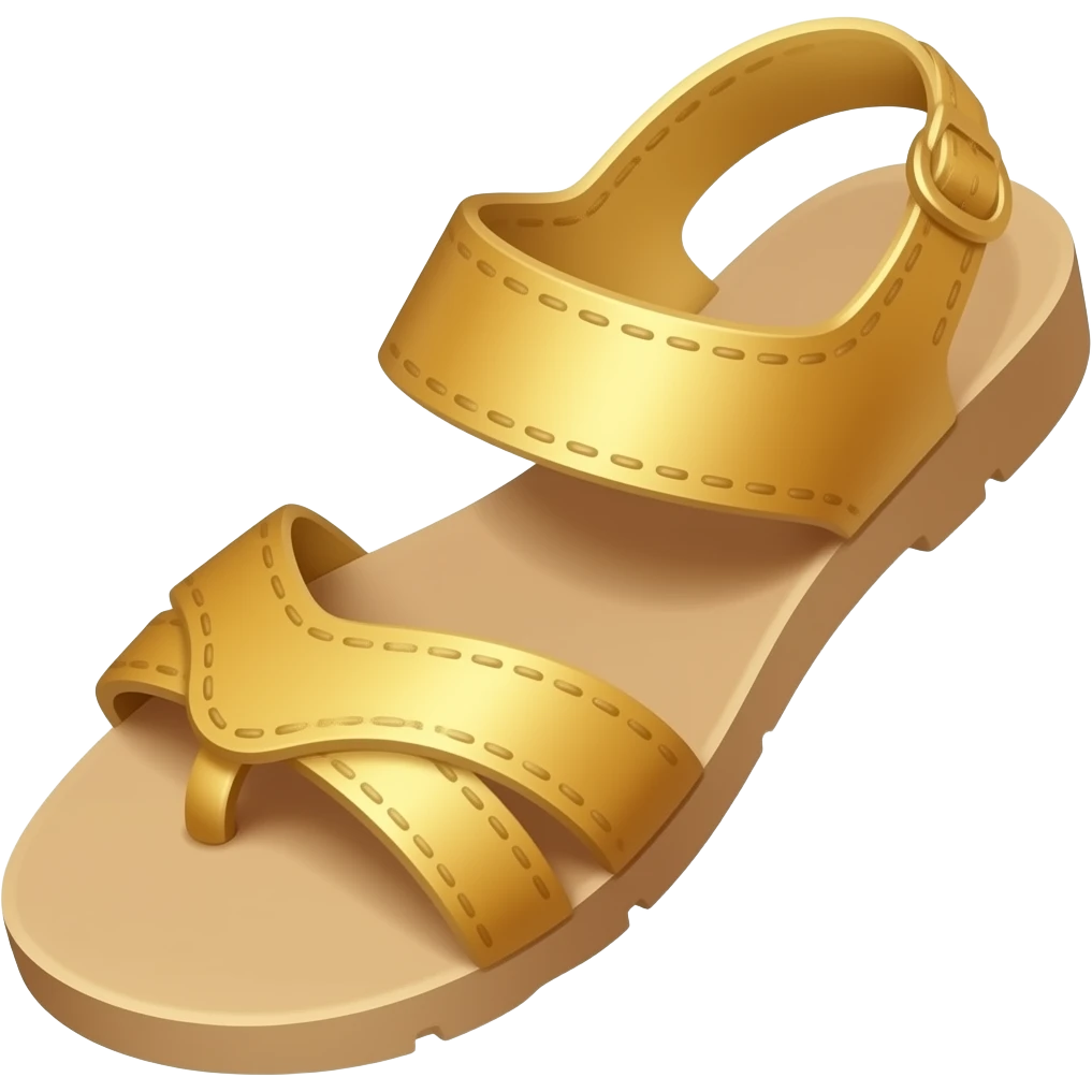 biblical sandal emoji