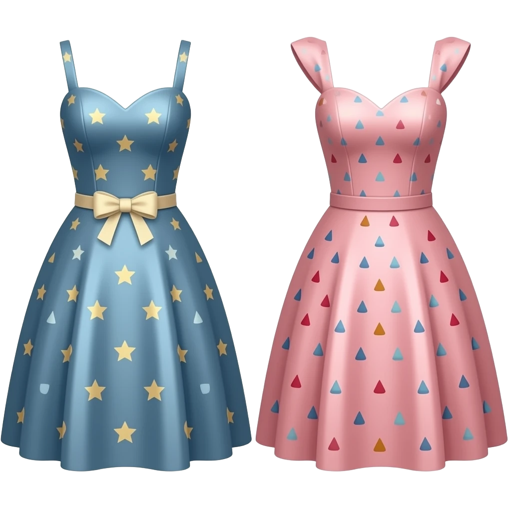 Vestidos de fiesta emoji