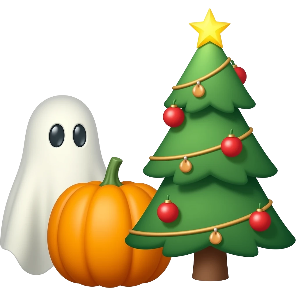 🎃👻🎄 emoji