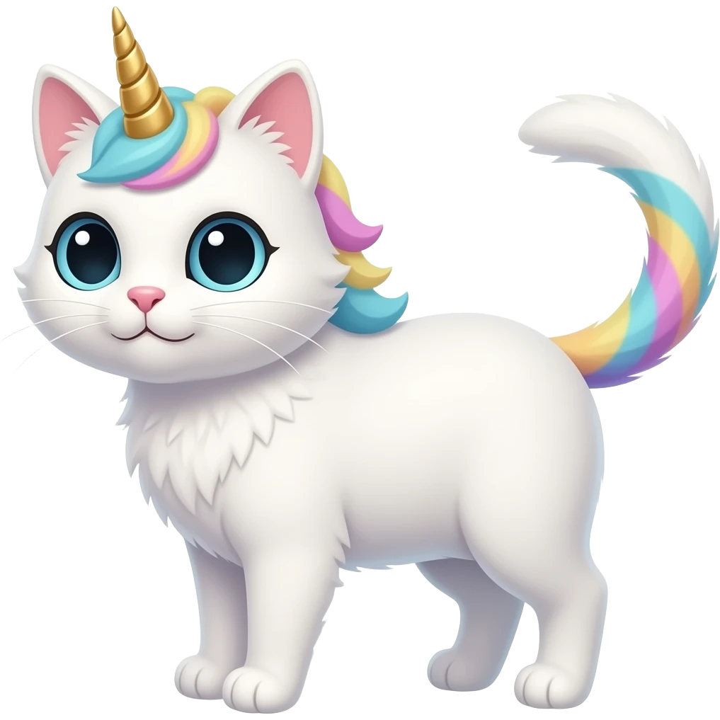 Unicorne cat emoji