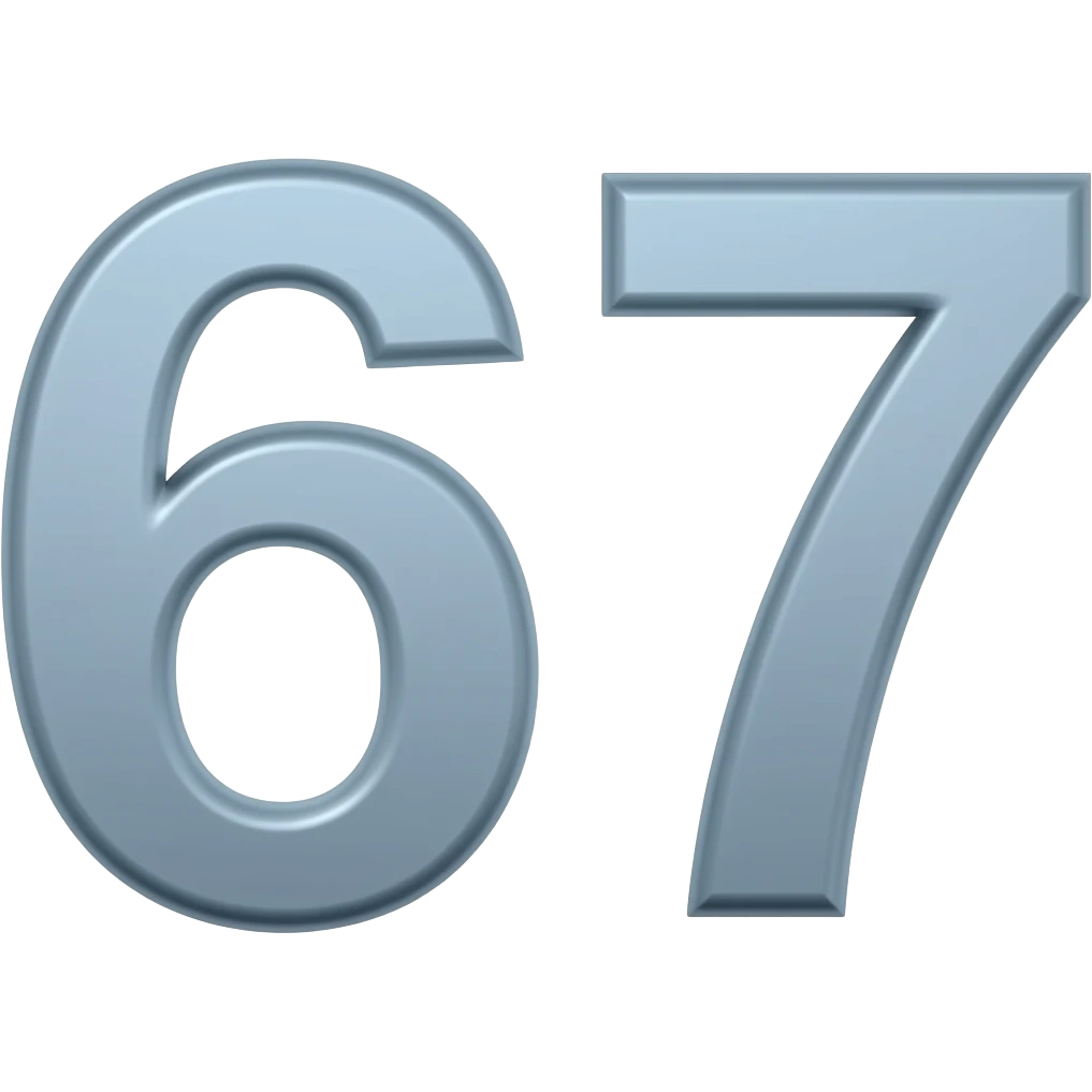 67 emoji