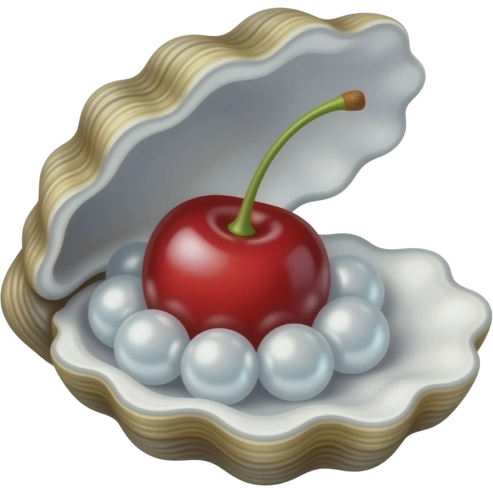 🐚🦪🍒 emoji