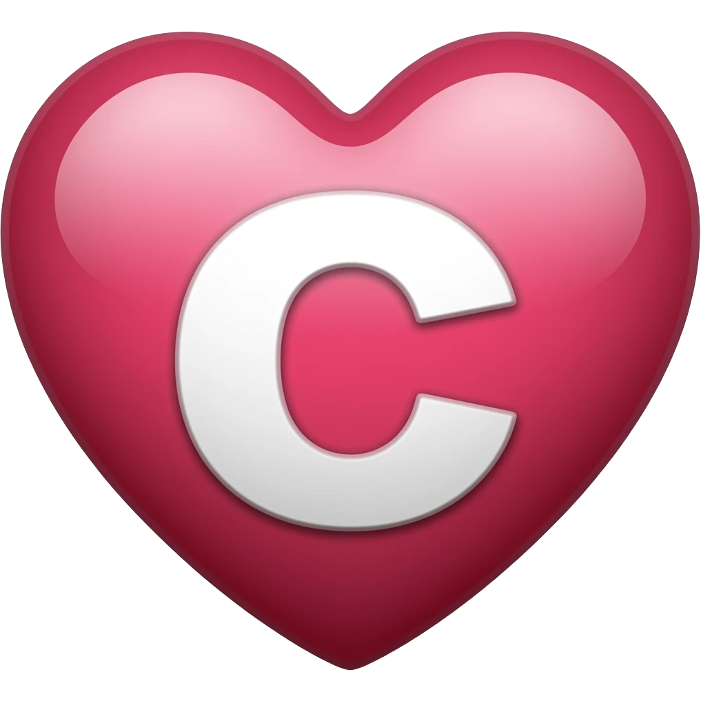 Heart with the C inside emoji