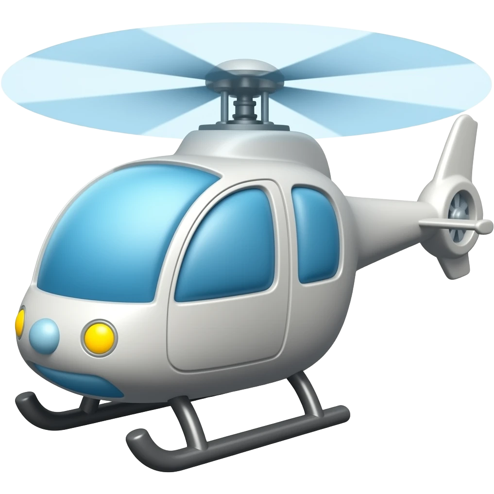 helicopter emoji