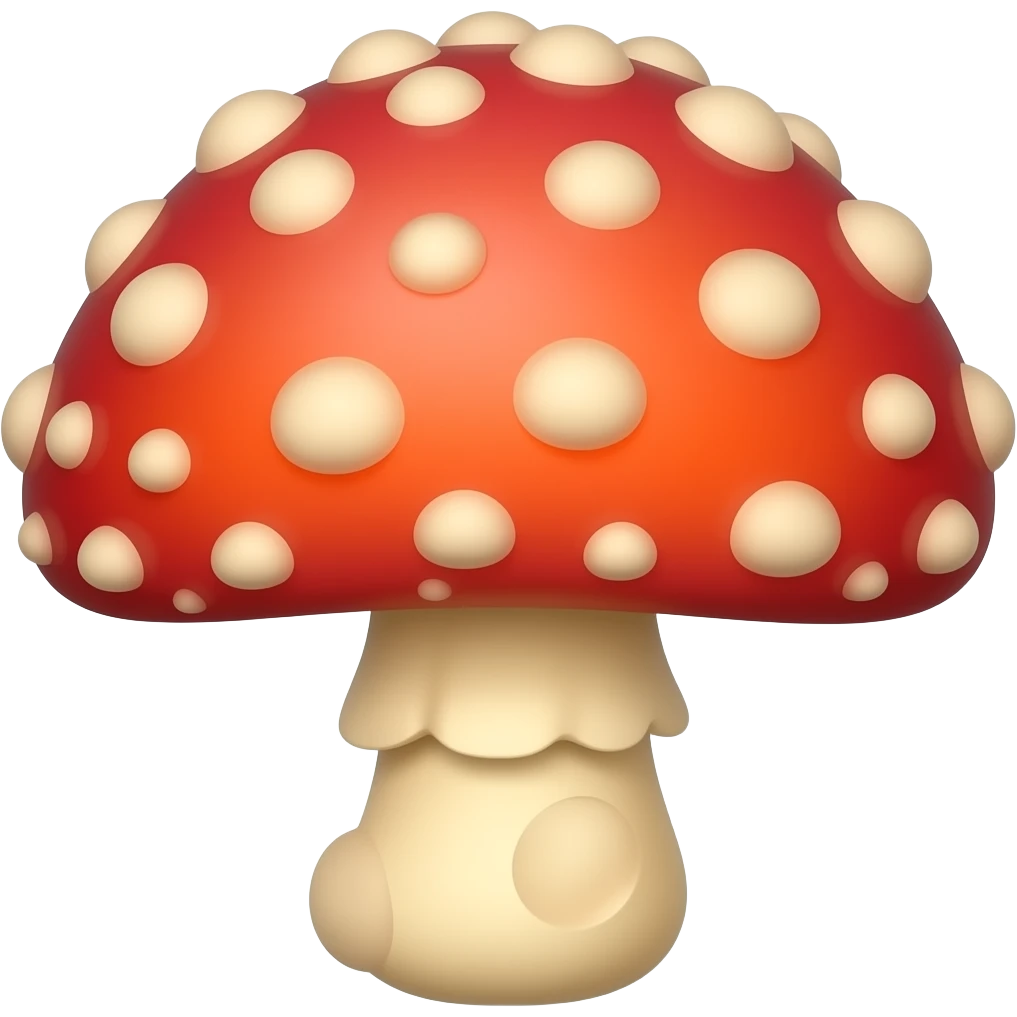 crimson agaric emoji