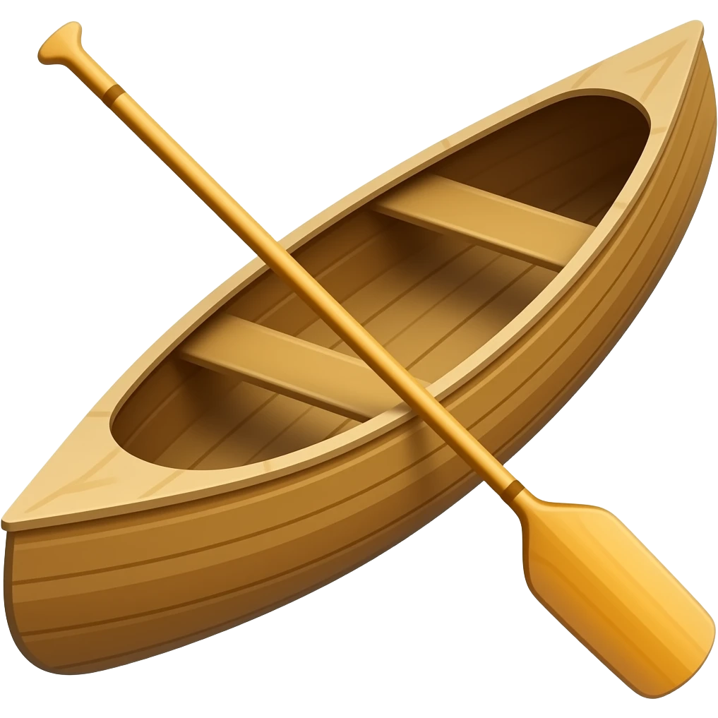 Canoe emoji