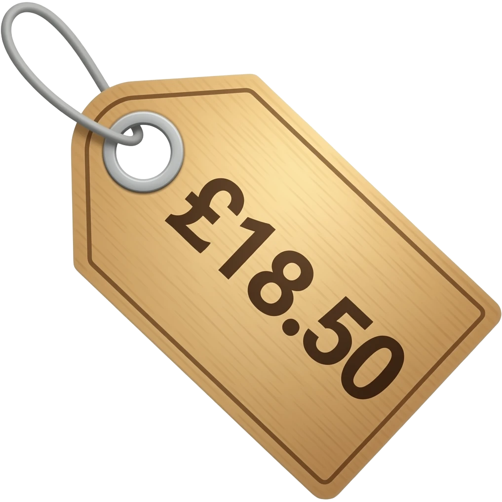 £18.50. emoji