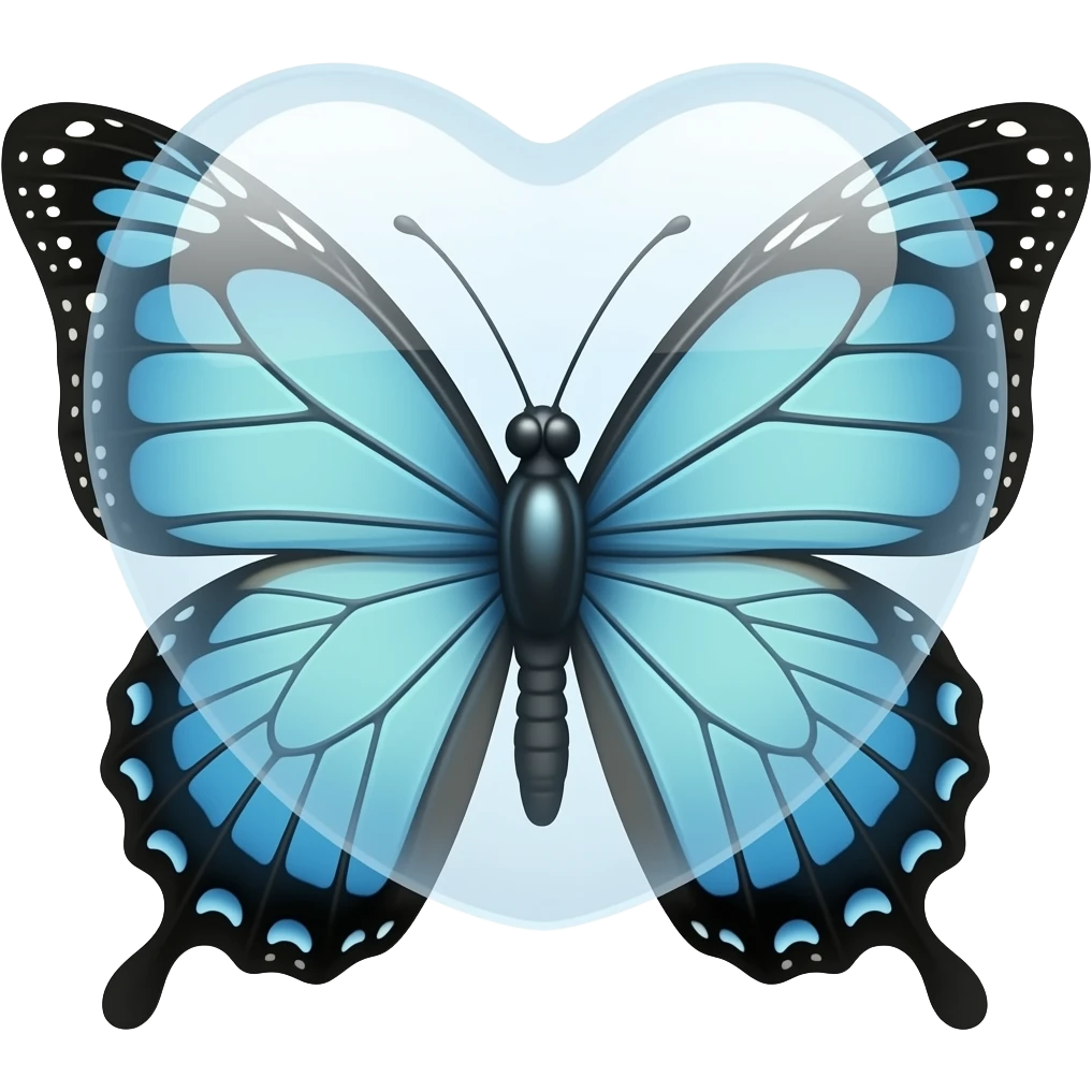 🫧🦋🩵 emoji