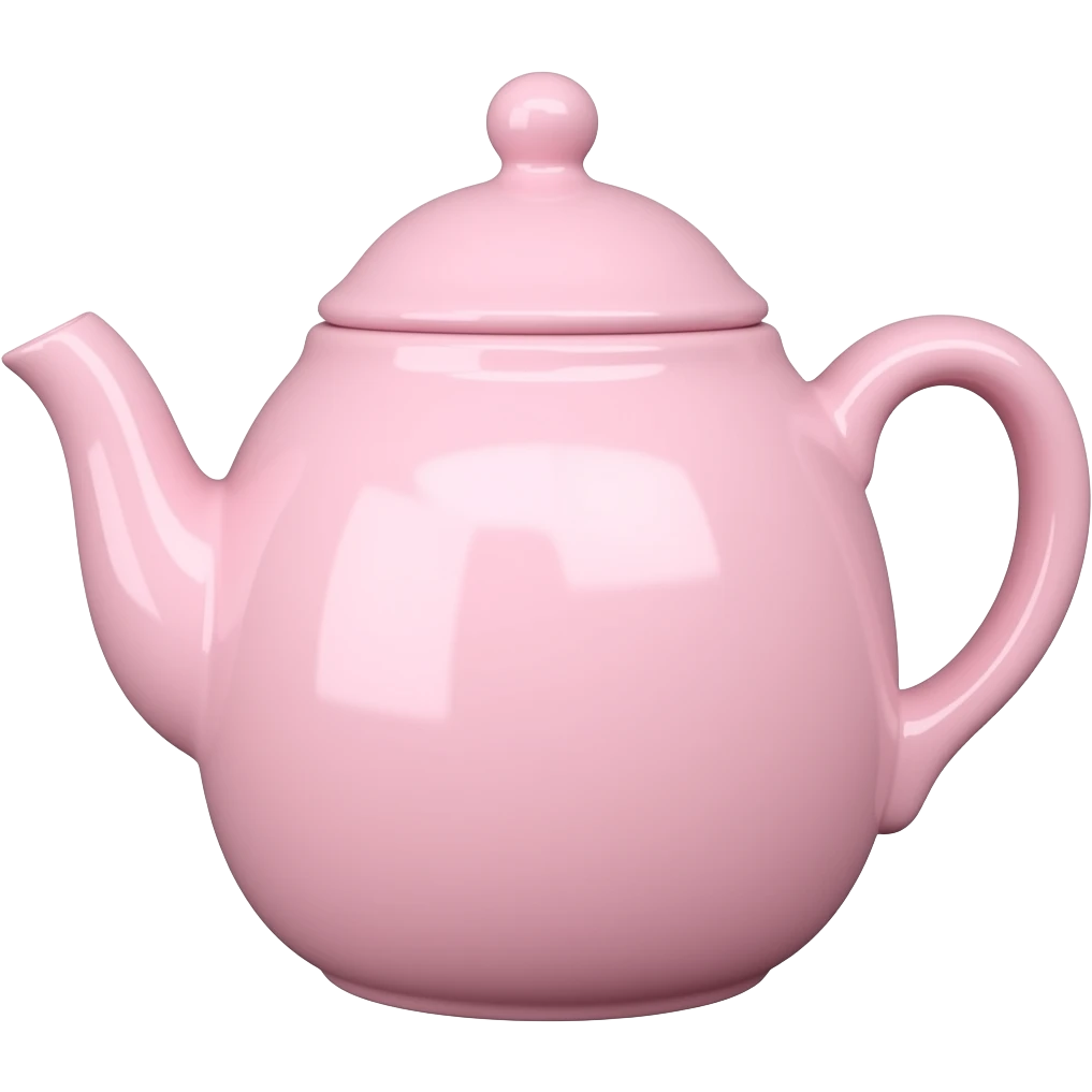 一个粉色茶壶 emoji