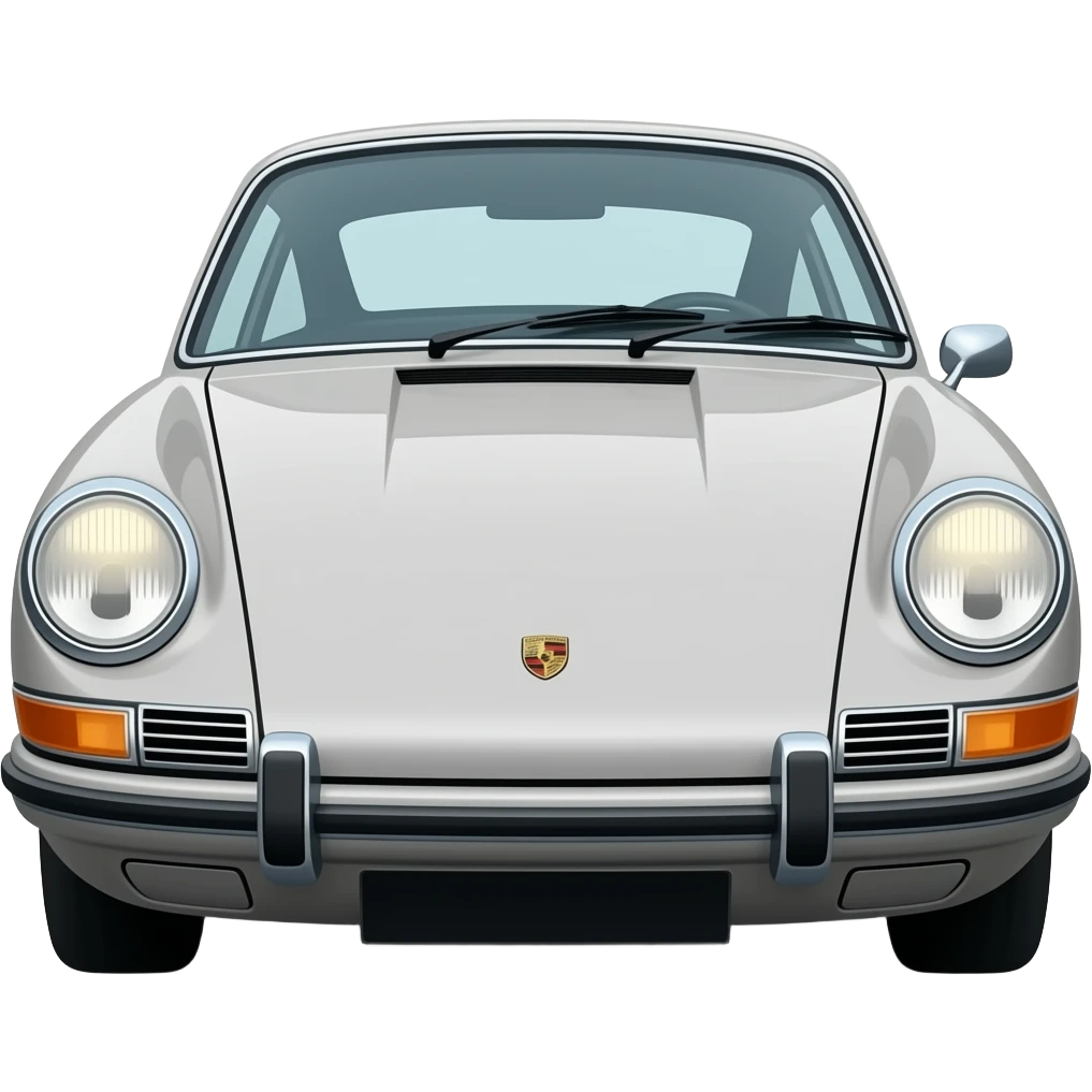 voiture porsche encienne emoji