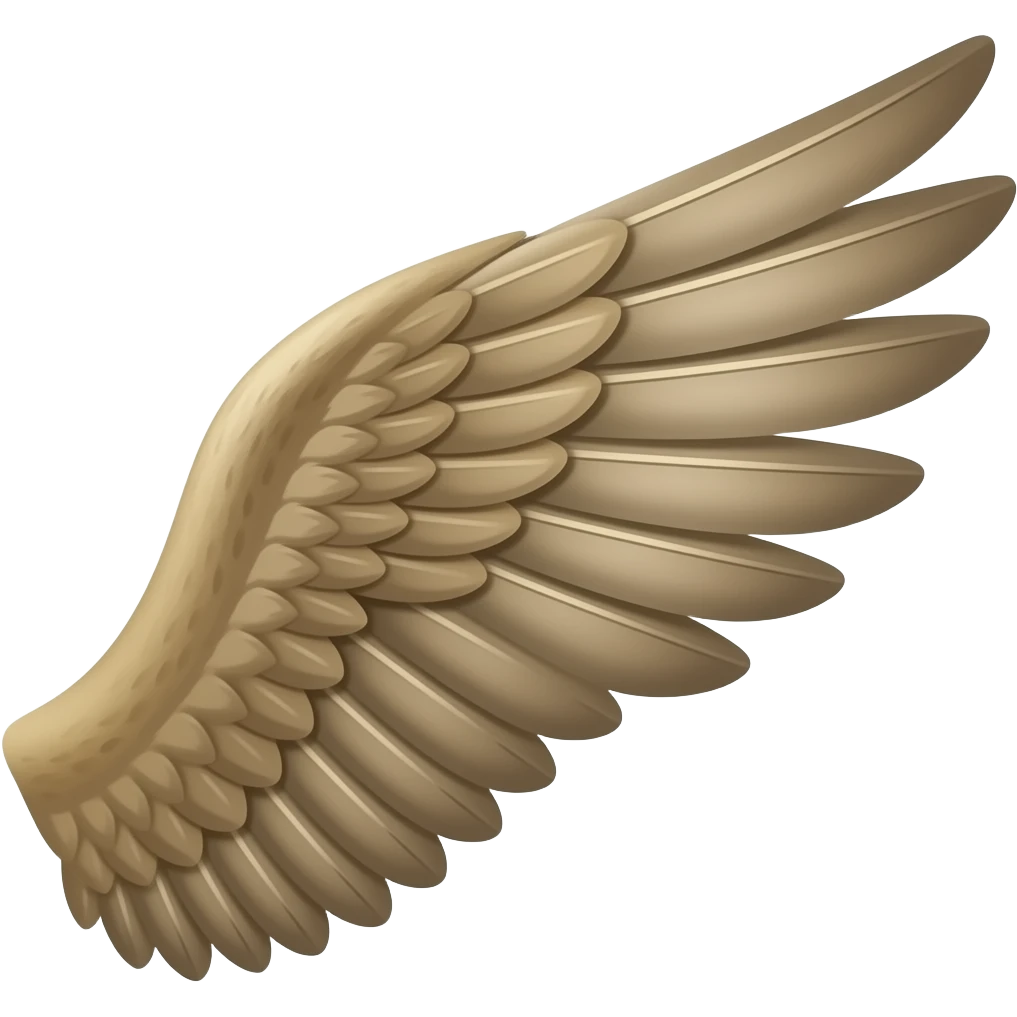 Left wing emoji