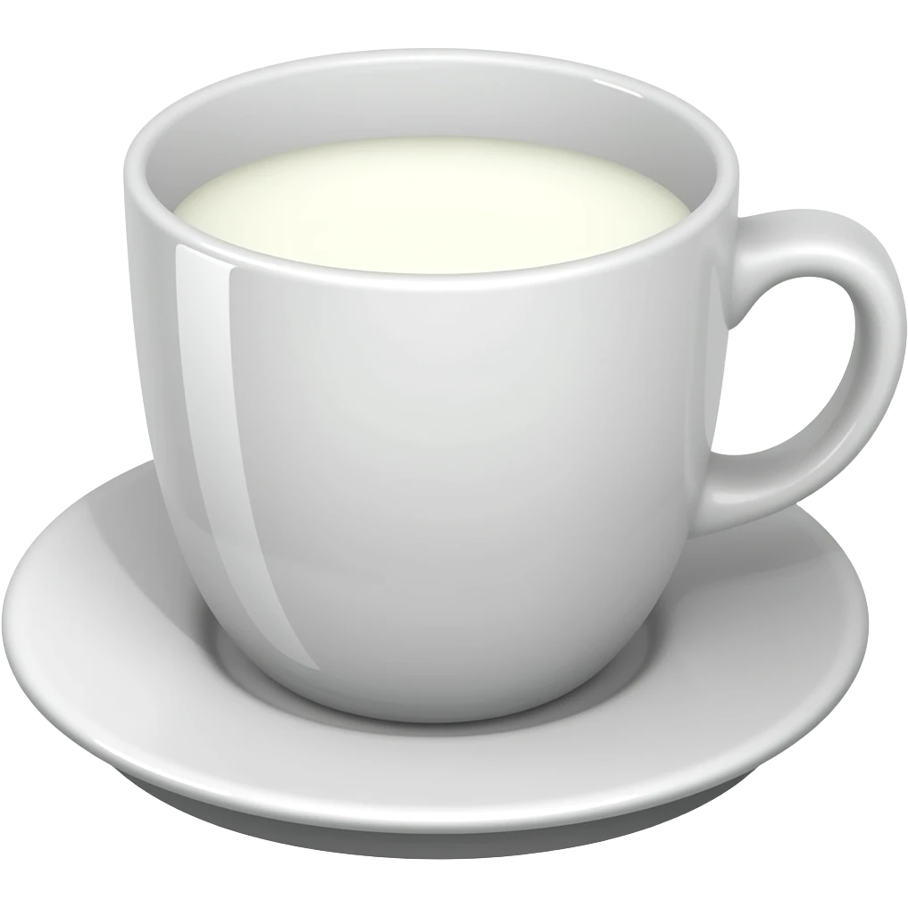 cafe milk emoji