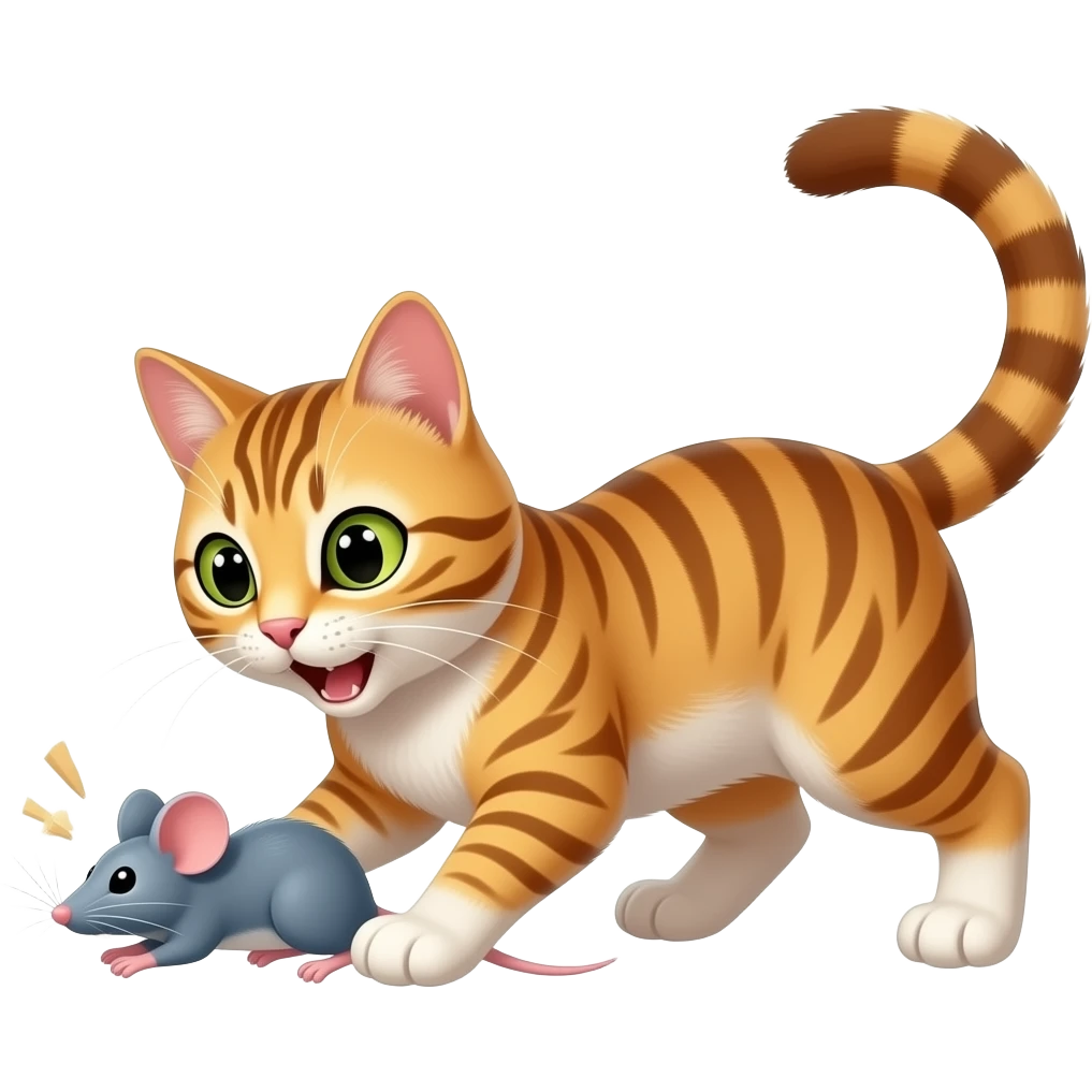 cat attack emoji