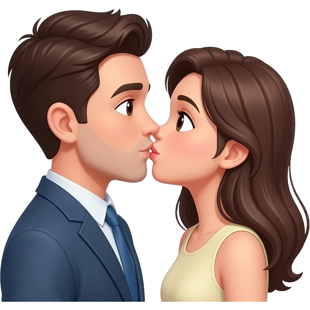 Kissing emoji