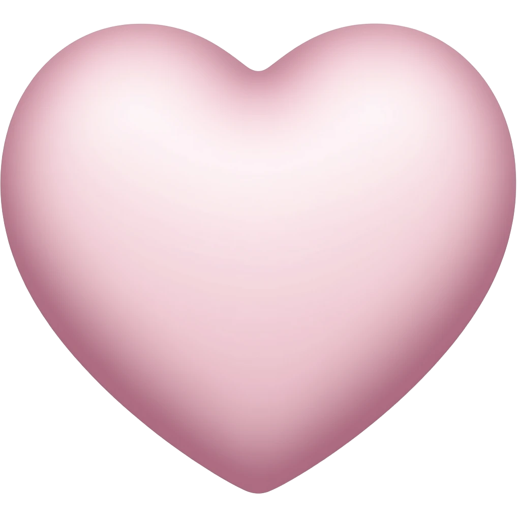 mochi style heart emoji