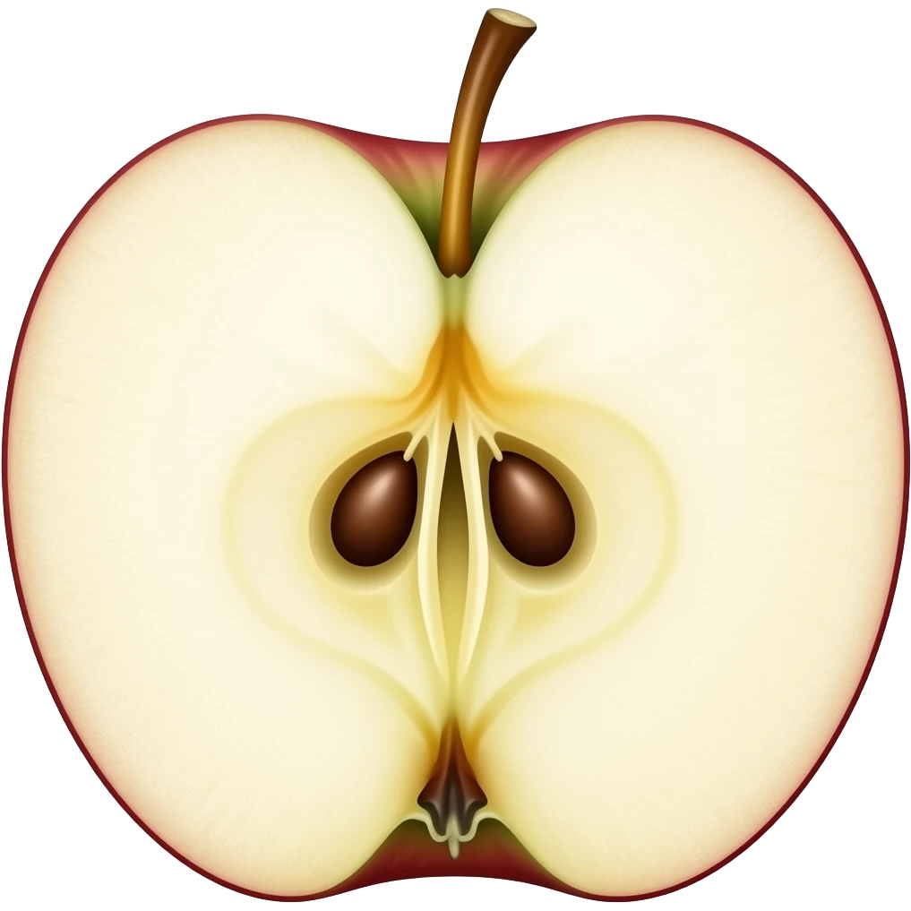 Apple core emoji
