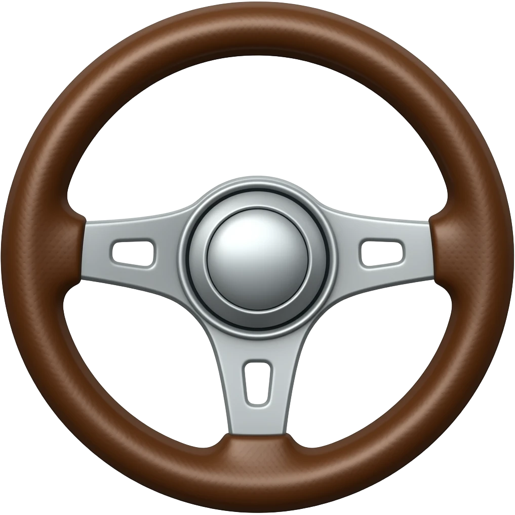 Steering wheel emoji