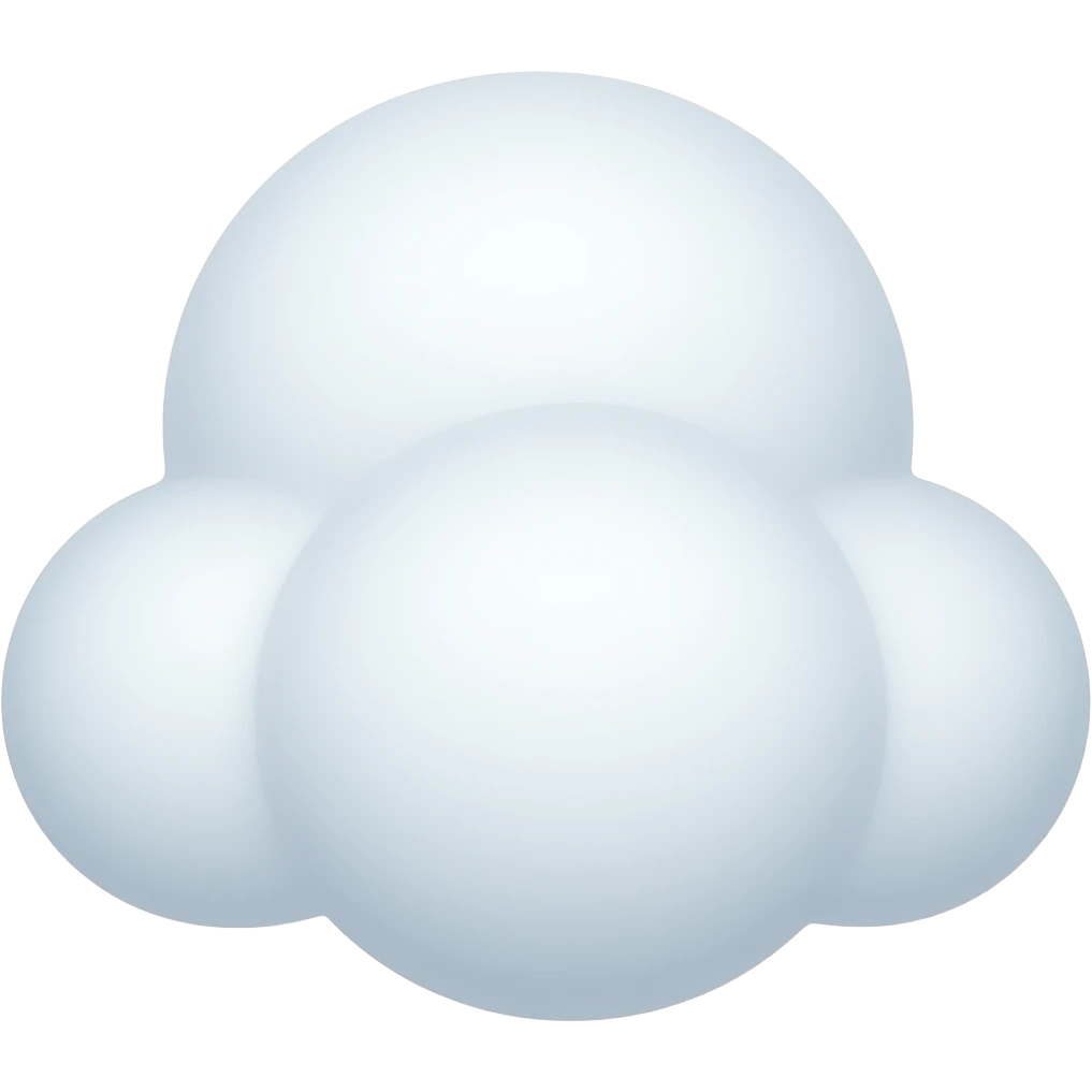Cloud emoji