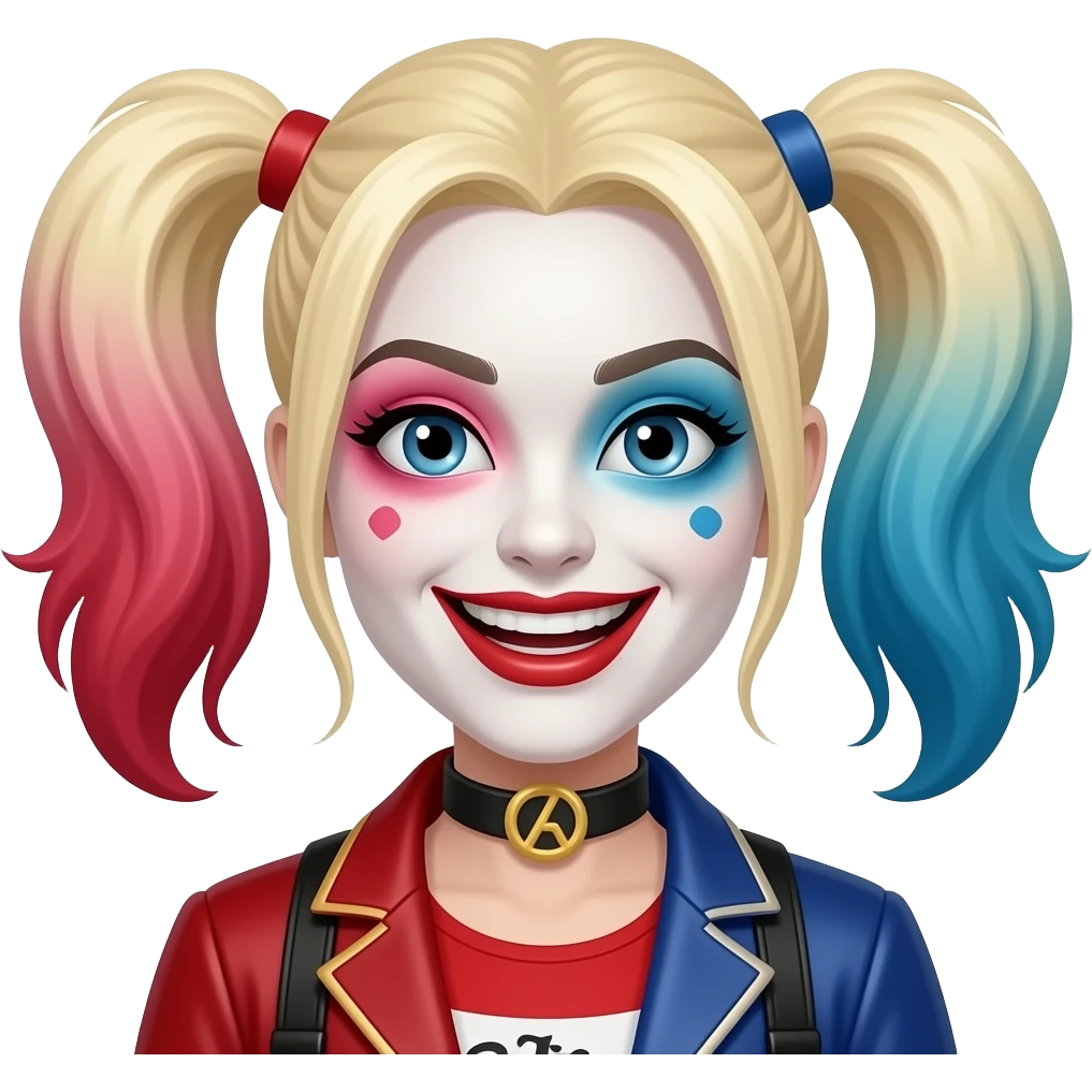 Harley queen déjanté emoji