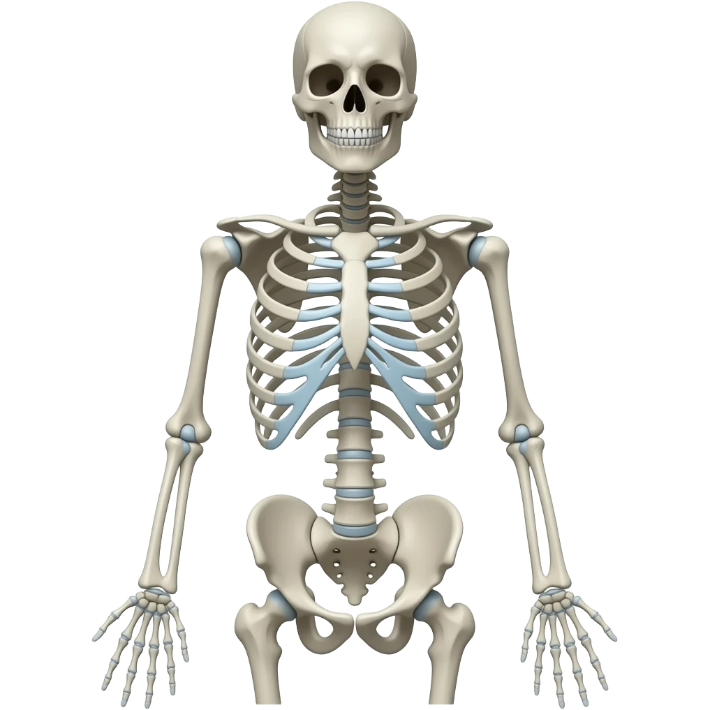 full body skeleton emoji