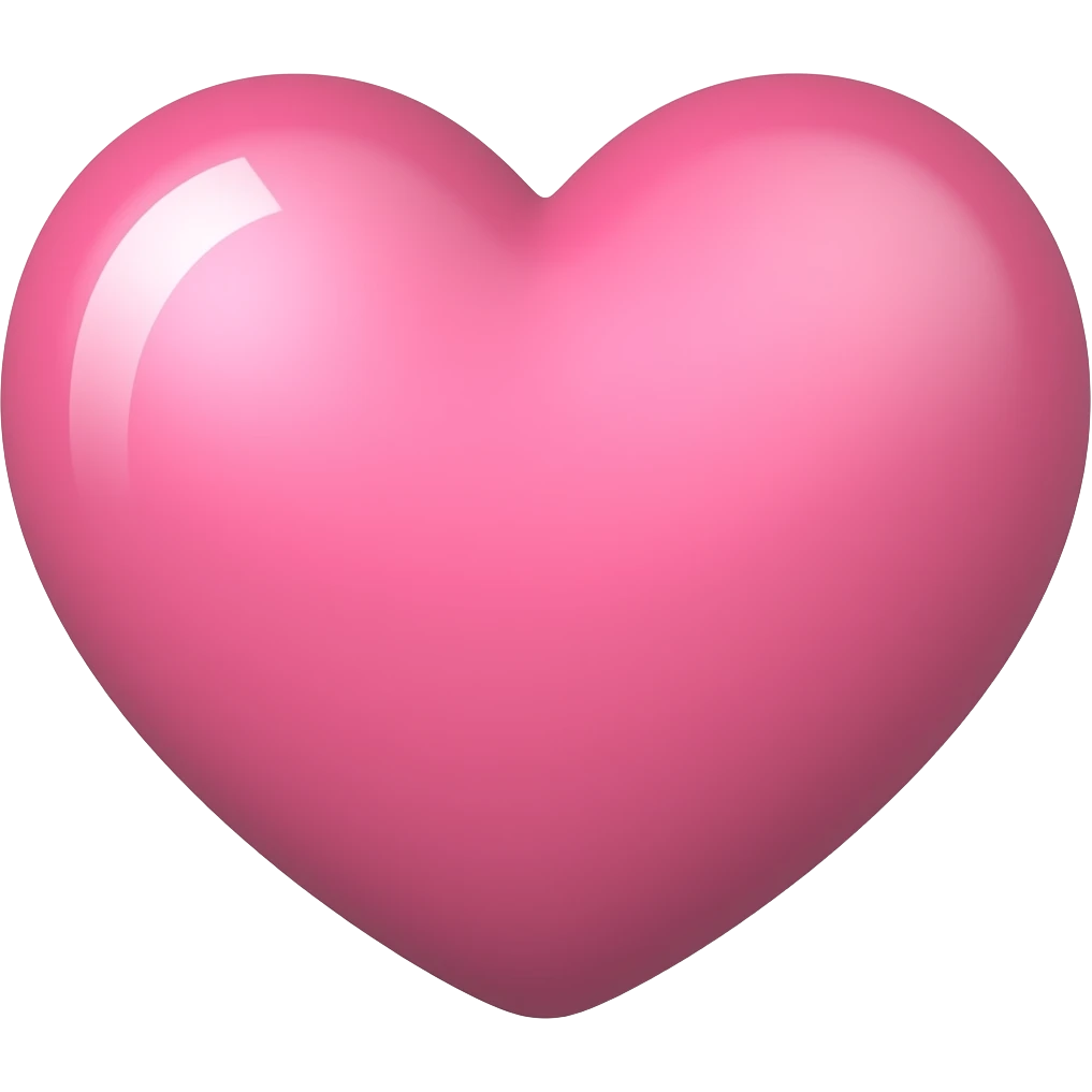 PINK HEART emoji