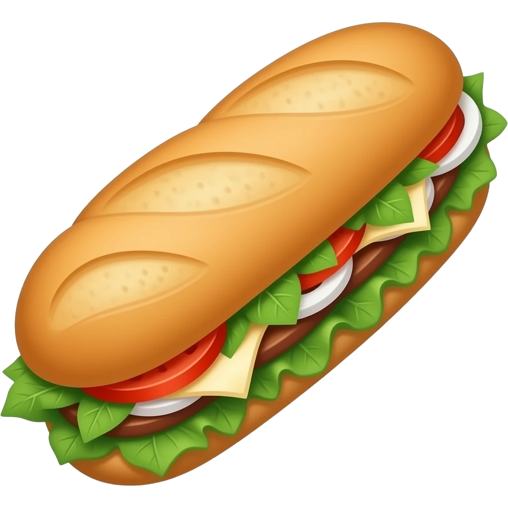 Bánh mì emoji