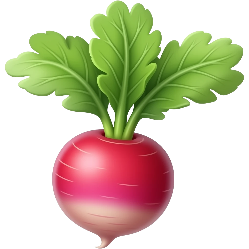 RADISH emoji