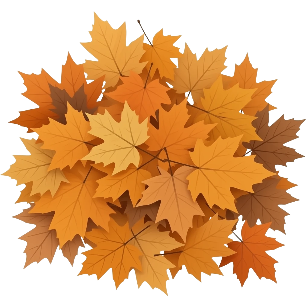 fallen leaves emoji