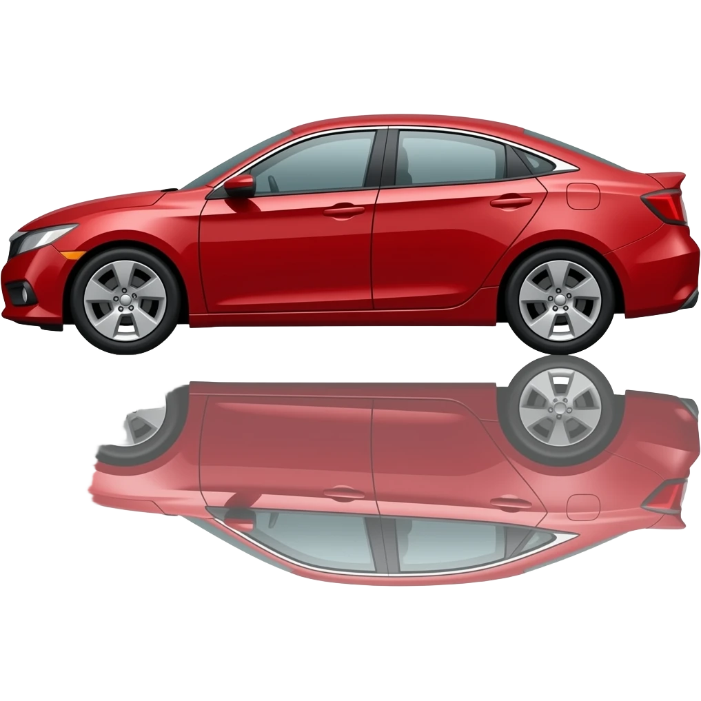 Red Sedan emoji