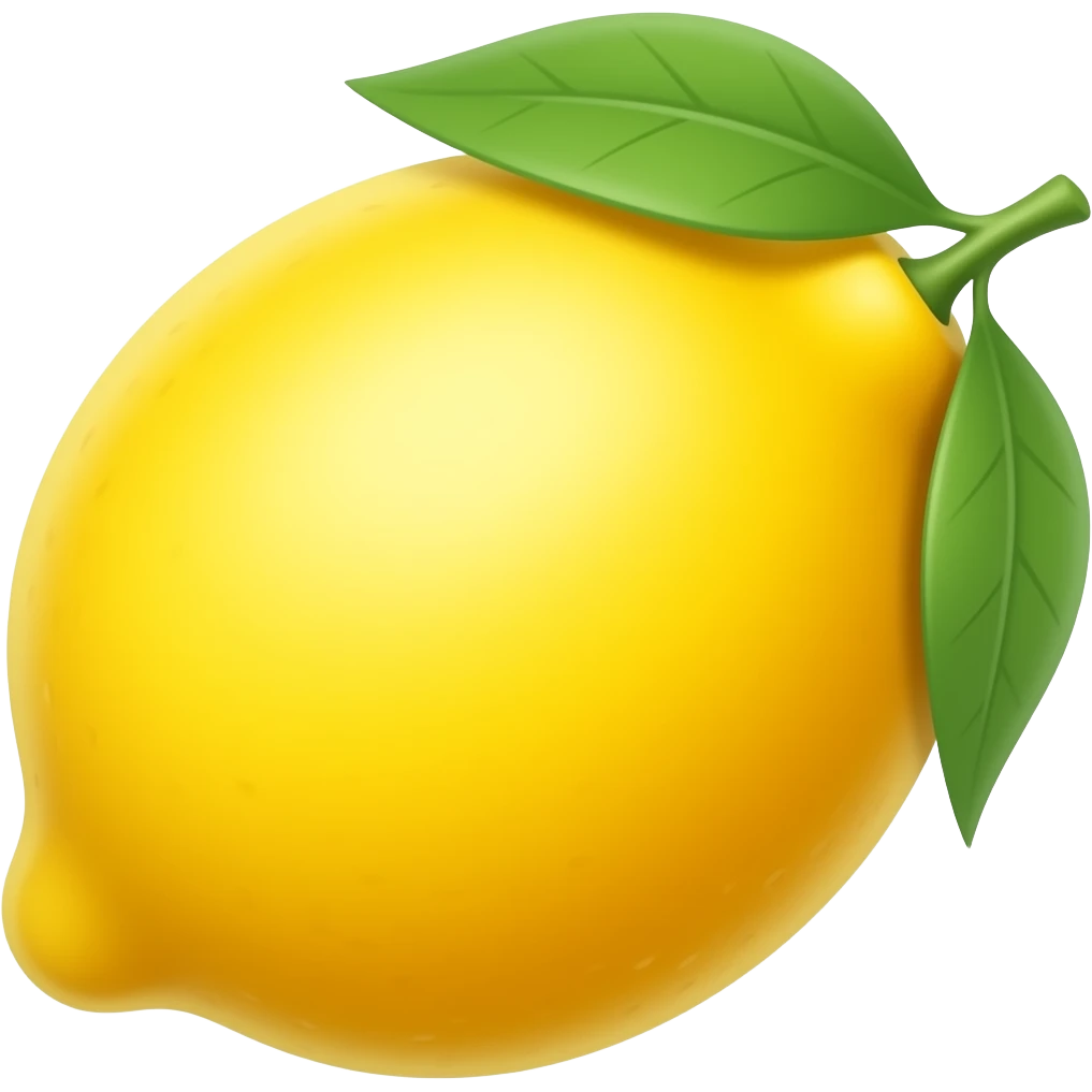 lemon emoji