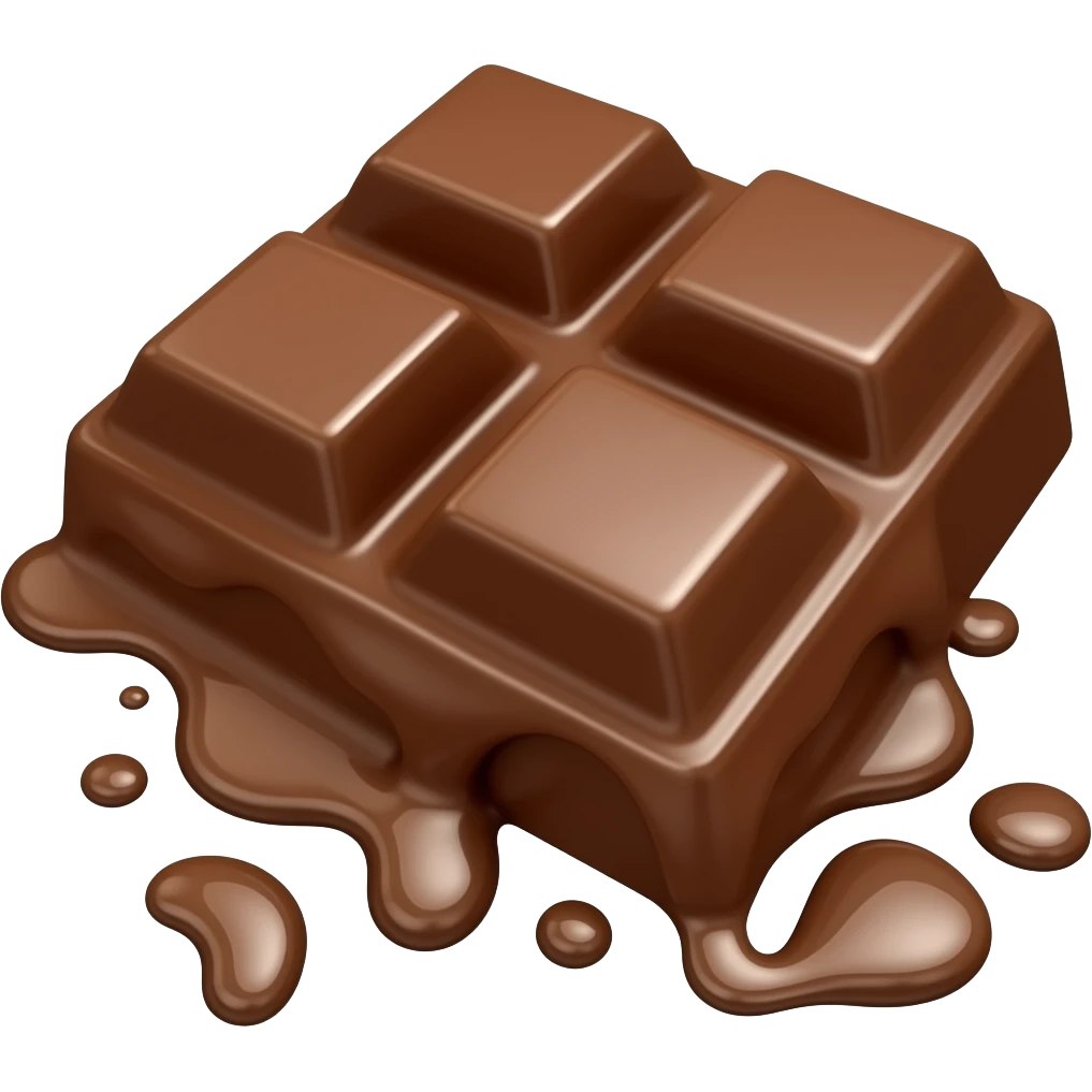 Chocolate 🫠 emoji