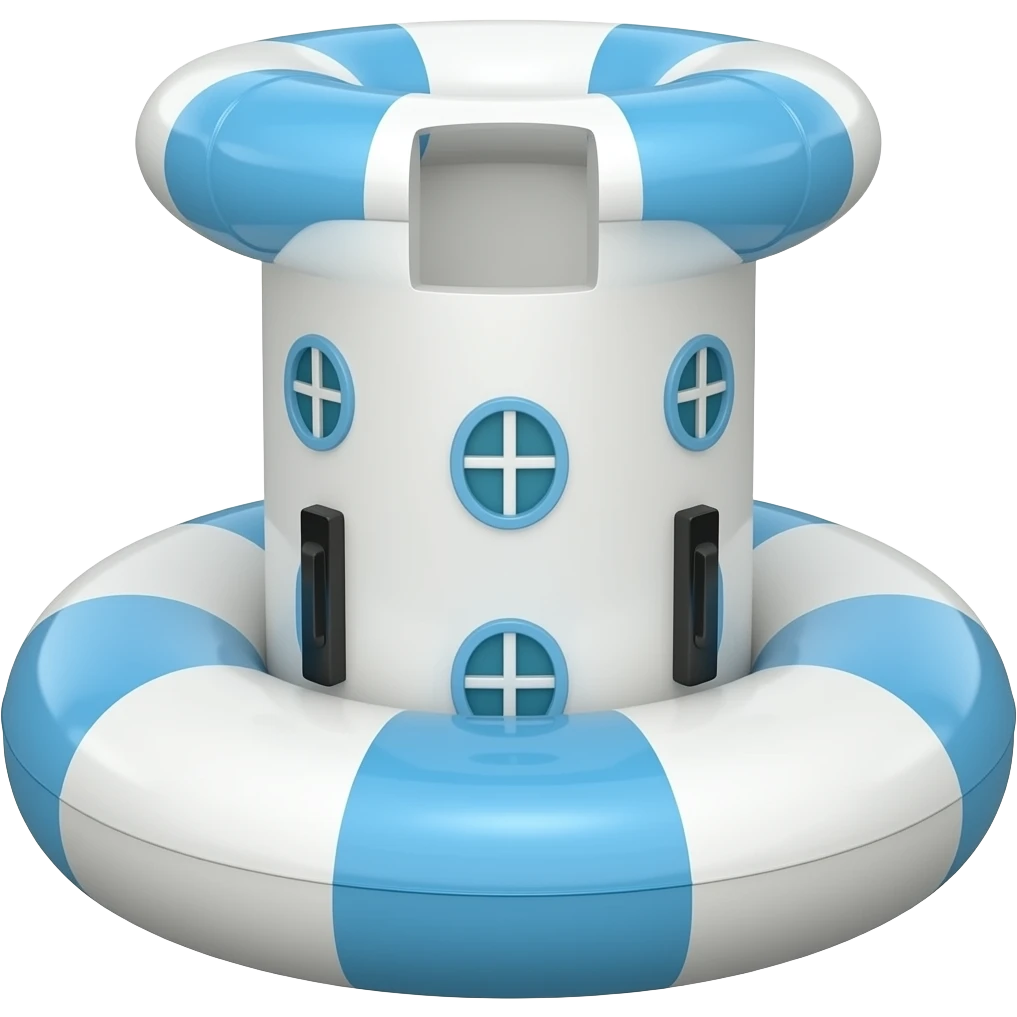 floatie tower emoji