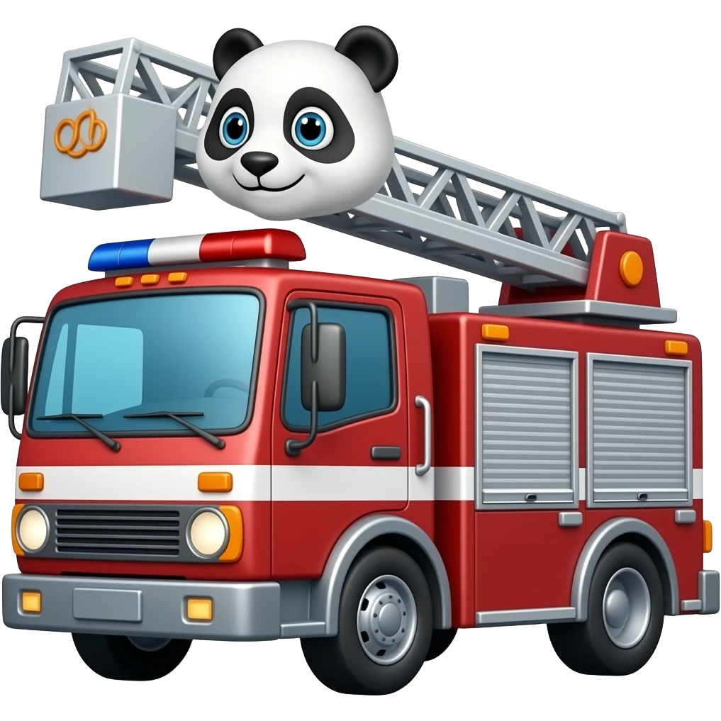 🐼🚒 emoji