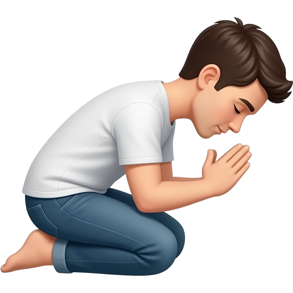俯伏 emoji