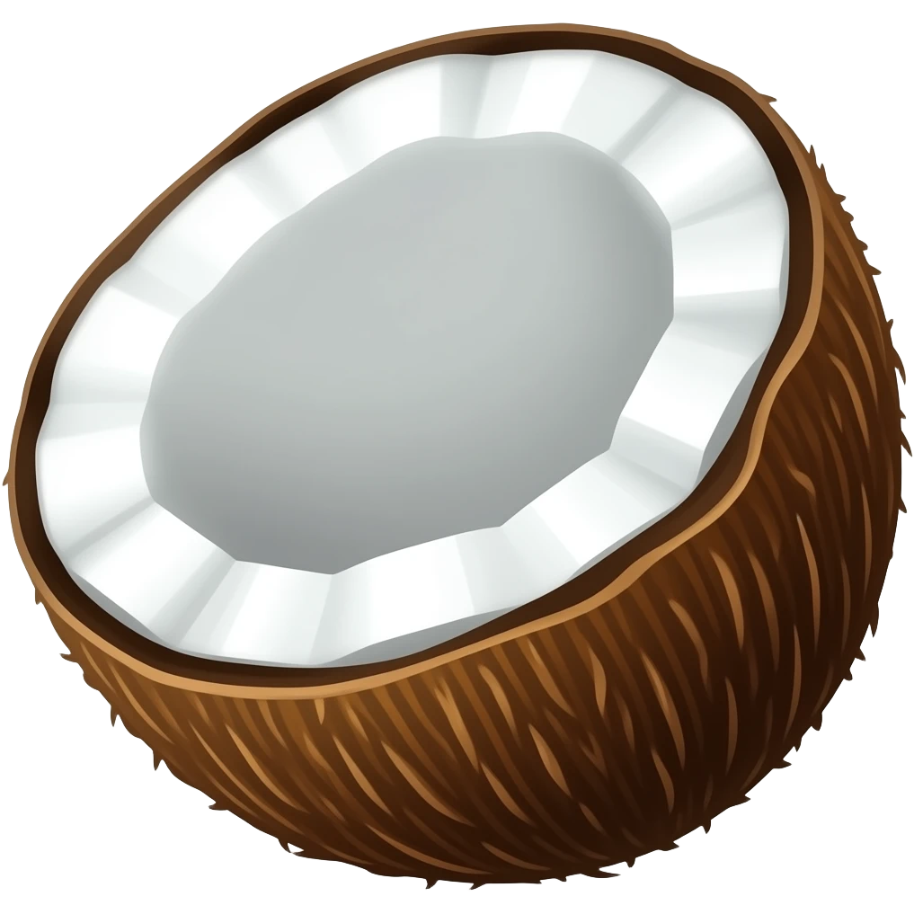 Coconut emoji